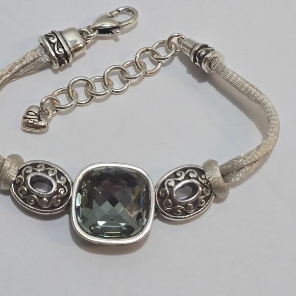 Brighton Green and Grey Venus Rising Bracelet - Picture 3 of 5